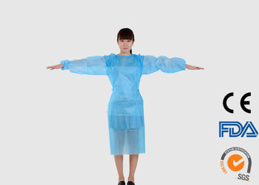 Cina Gaun Bedah Sekali Pakai Warna Hijau DENGAN Bahan PP Coated PE perusahaan